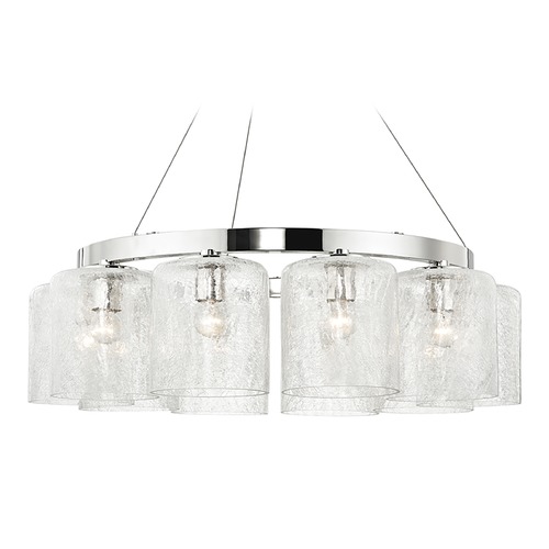 Hudson Valley Lighting Charles Polished Nickel Chandelier by Hudson Valley Lighting 3234-PN