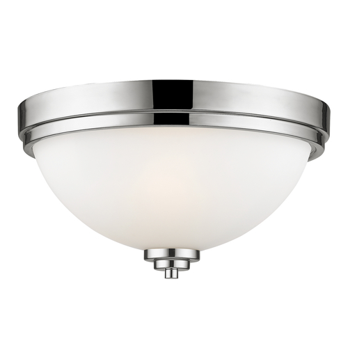 Ashton Chrome Flush Mount by Z-Lite
