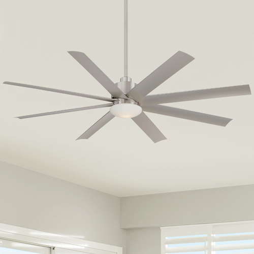 Minka Aire Slipstream 65-Inch LED Fan in Brushed Nickel by Minka Aire F888L-BNW