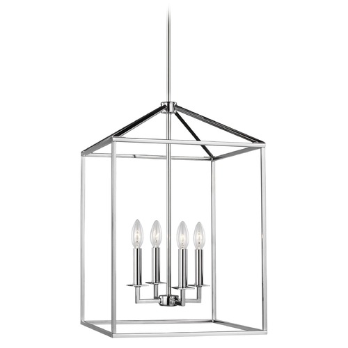 Generation Lighting Perryton Chrome Pendant by Generation Lighting 5115004-05