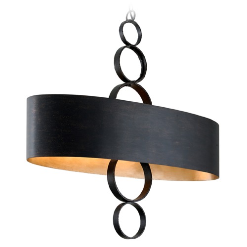 Troy Lighting Rivington Charred Copper Pendant by Troy Lighting F7237