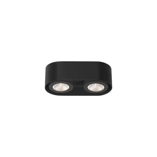 Eurofase Lighting Nymark 11-Inch LED Damp-Rated Ceiling Light in Black by Eurofase 33617-023