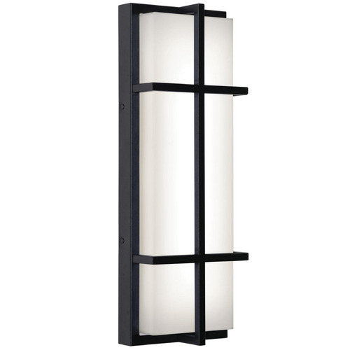 Afx Lighting August Black LED Outdoor Wall Light