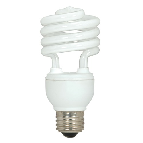 Satco Lighting 26W Mini Spiral Compact Fluorescent Bulb 2700K by Satco Lighting S7418