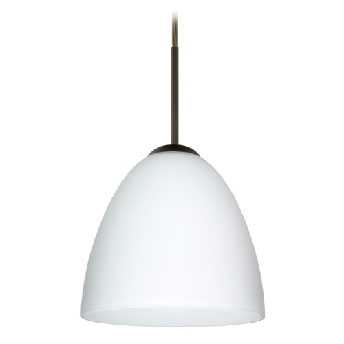 Besa Lighting Vila Bronze LED Mini-Pendant Light