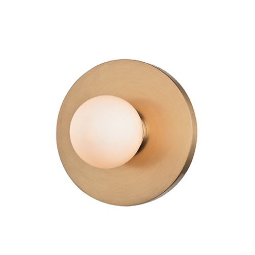 Taft Aged Brass LED Sconce by Hudson Valley Lighting