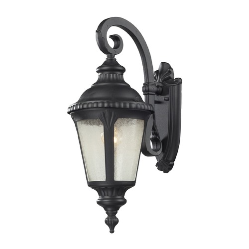 Z-Lite Medow Black Outdoor Wall Light by Z-Lite 545S-BK