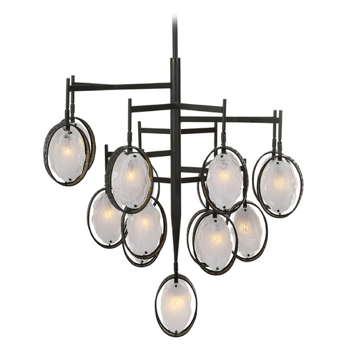 Uttermost Lighting The Uttermost Company Kalizma Home Maxin Dark Hammered Bronze Chandelier 21344