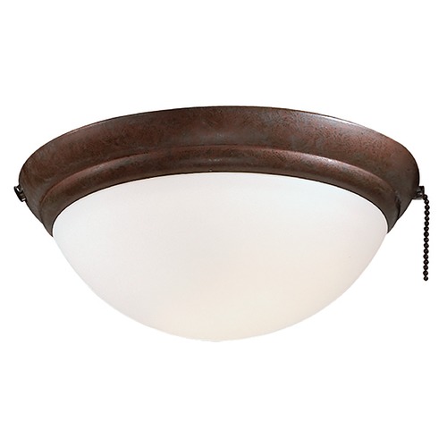 Universal 11.25-Inch LED Fan Light Kit in Bronze by Minka Aire