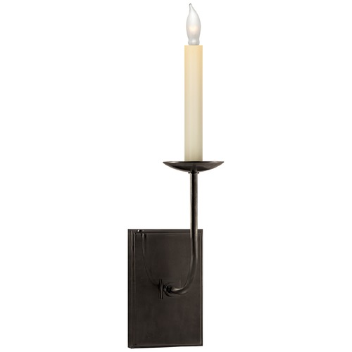E.F. Chapman TT Single Sconce in Bronze by Visual Comfort Signature