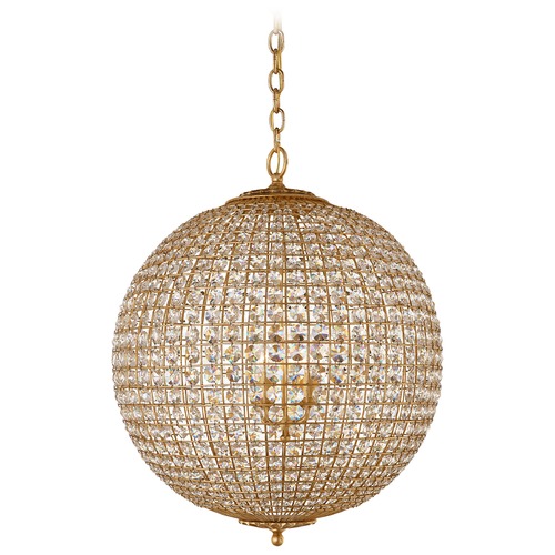 Aerin Renwick Large Orb Chandelier in Gild by VC Signature