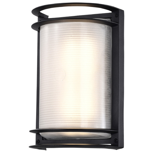 Black LED Outdoor Wall Light by Nuvo Lighting