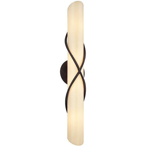 Troy Lighting Troy Lighting Roxbury Textured Iron Vertical Bathroom Light B1404-TRN