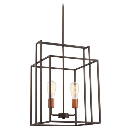 Nuvo Lighting Lake Forest Bronze & Copper Pendant by Nuvo Lighting 60/5852