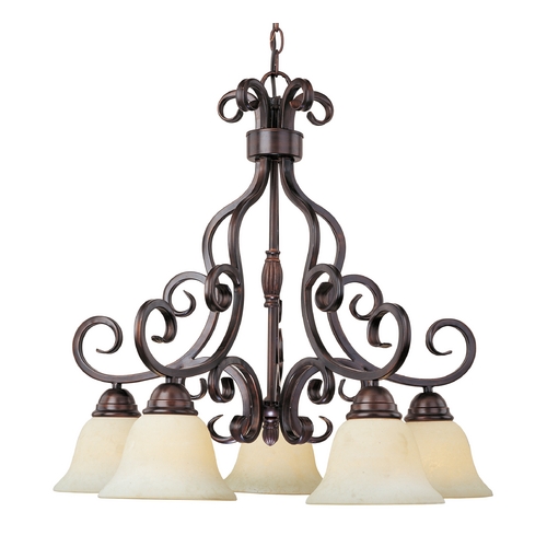 Manor Oil Rubbed Bronze Chandelier by Maxim Lighting