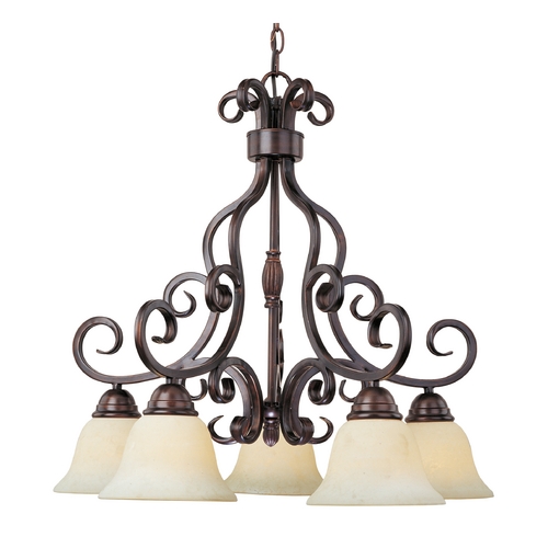 Maxim Lighting Manor Oil Rubbed Bronze Chandelier by Maxim Lighting 12206FIOI