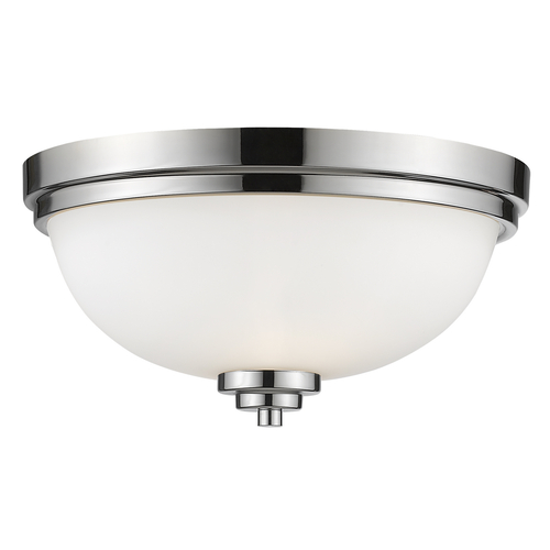Ashton Chrome Flush Mount by Z-Lite