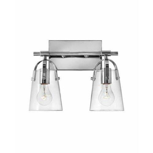 Foster 2-Light Chrome Bath Light by Hinkley Lighting