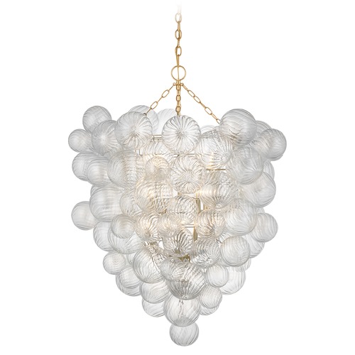 Julie Neill Talia Grande Chandelier in Gild by Visual Comfort Signature