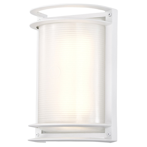 White LED Outdoor Wall Light by Nuvo Lighting