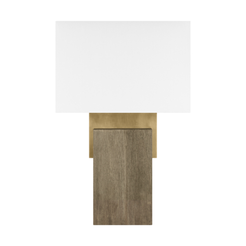 Visual Comfort Modern Collection Visual Comfort Modern Collection Slab Natural Brass LED Table Lamp 700PRTSLB26NB-LED930