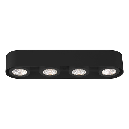 Eurofase Lighting Nymark 22-Inch Damp-Rated LED Ceiling Light in Black by Eurofase 33619-025