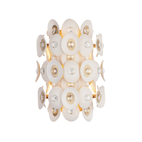 Niu 2-Light Wall Sconce in Fawn Gold by Metropolitan Lighting