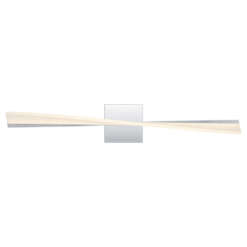 Quoizel Lighting Quoizel Lighting Fox Polished Chrome LED Vertical Bathroom Light PCFOX8528C