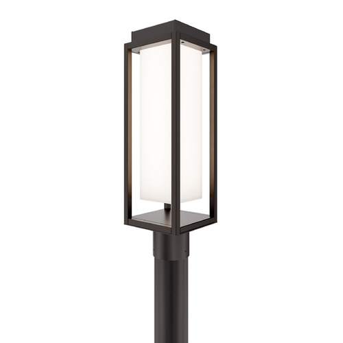 Modern Forms Framed Bronze LED Post Light