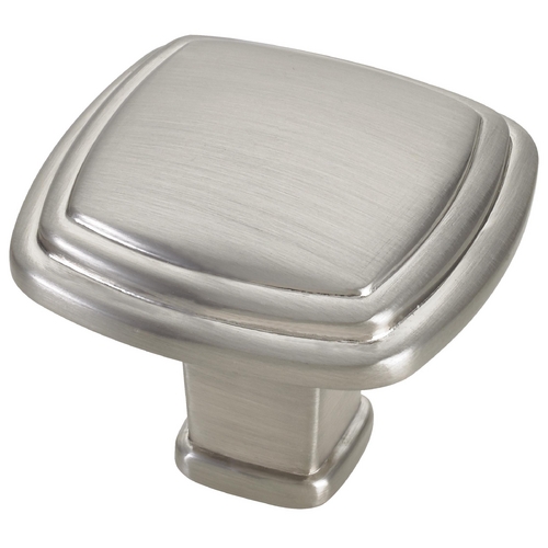 Satin Nickel Cabinet Knob 1-1/4-inch