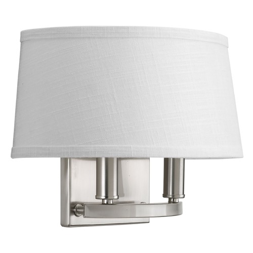 Cherish Brushed Nickel Sconce by Progress Lighting