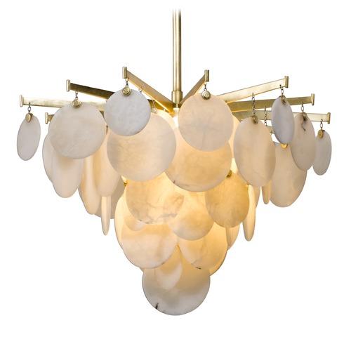 Corbett Lighting Serenity LED Pendant in Gold Leaf by Corbett Lighting 228-42