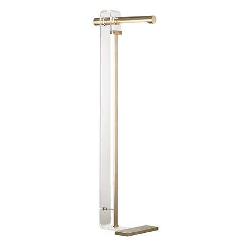 Hillcrest Aged Brass Floor Lamp  by Hudson Valley Lighting