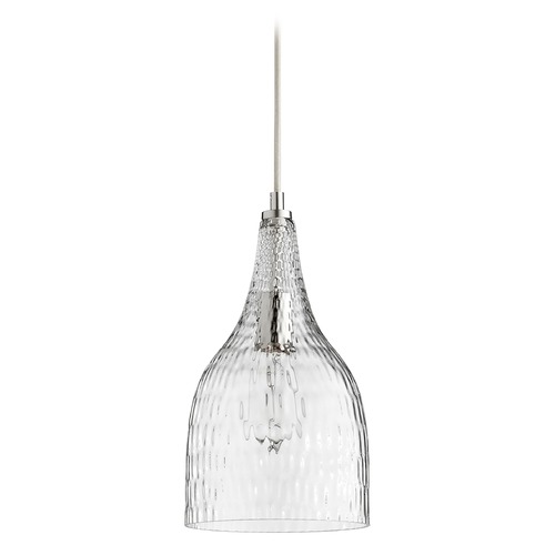 Quorum Lighting Satin Nickel Pendant by Quorum Lighting 8042-65