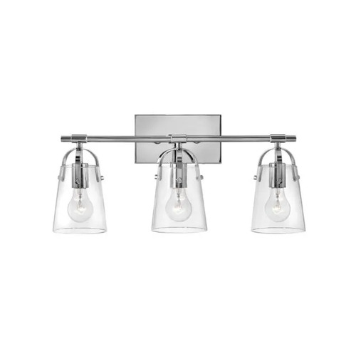 Foster 3-Light Chrome Bath Light by Hinkley Lighting
