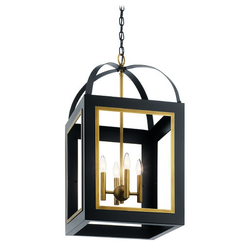 Kichler Lighting Vath 30-Inch High Black Pendant by Kichler Lighting 52029BKNBR