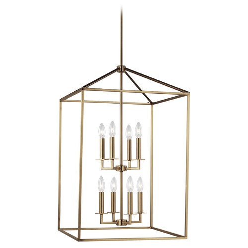 Generation Lighting Perryton Satin Brass Pendant by Generation Lighting 5115008-848