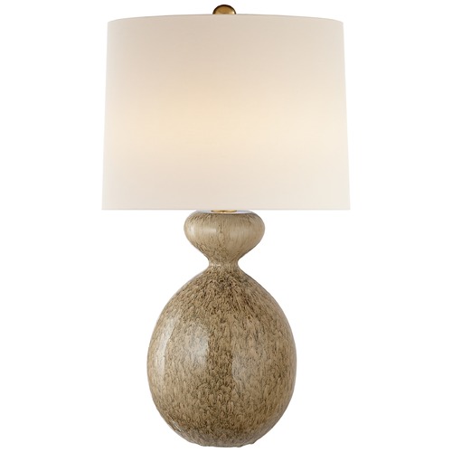 Visual Comfort Signature Collection Aerin Gannet Table Lamp in Marbleized Sienna by Visual Comfort Signature ARN3606MSL