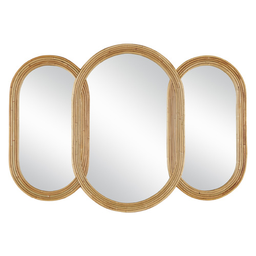 Currey and Company Lighting Triboa Oval 50.25-Inch Decorative Mirror 1000-0128