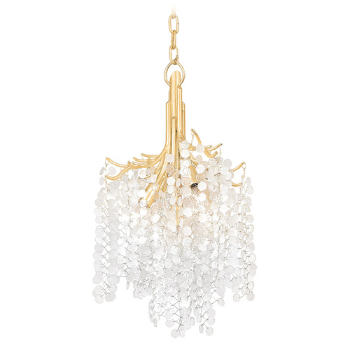 Corbett Lighting Genoa Gold Leaf LED Mini-Chandelier
