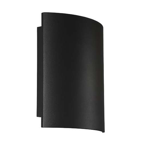 Architectural 12.50-Inch LED Outdoor Wall Light in Black by Eurofase