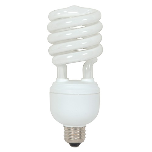 32W Hi-Pro Spiral Medium Base Compact Fluorescent Bulb 4100K 277V by Satco Lighting