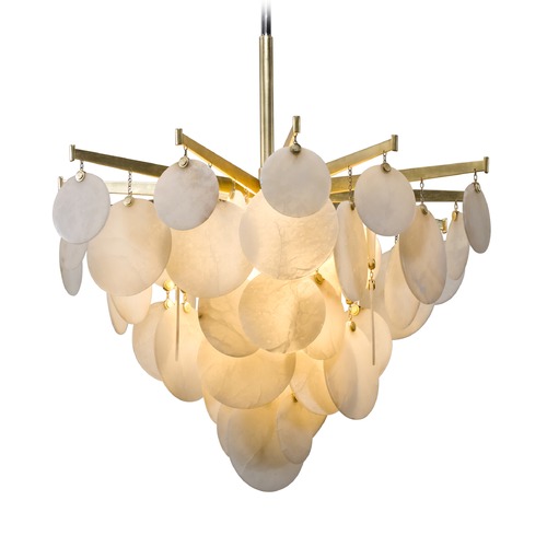 Corbett Lighting Serenity LED Pendant in Gold Leaf by Corbett Lighting 228-43