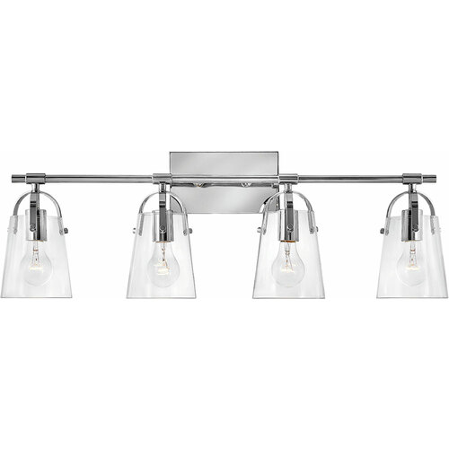 Foster 4-Light Chrome Bath Light by Hinkley Lighting