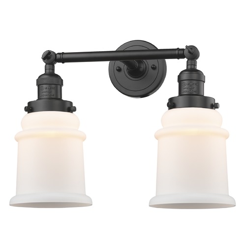 Innovations Lighting Innovations Lighting Canton Oil Rubbed Bronze Bathroom Light 208-OB-G181