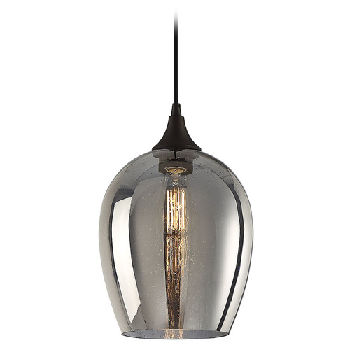 Meridian 10-Inch Pendant in Oil Rubbed Bronze by Meridian M70076ORB