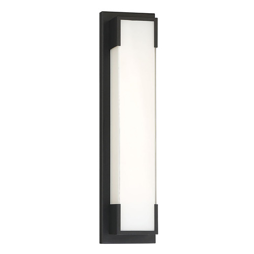 Thornhill 20-Inch Outdoor LED Sconce in Black by Eurofase Lighting