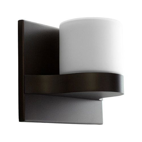 Olio Small Wall Sconce in Oiled Bronze by Oxygen Lighting