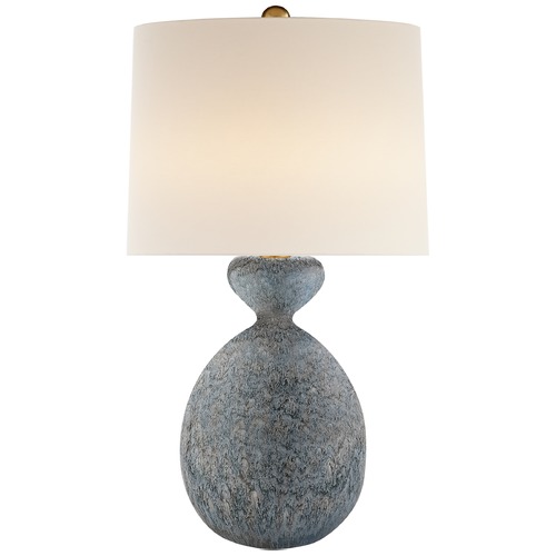 Aerin Gannet Table Lamp in Blue Lagoon by Visual Comfort Signature