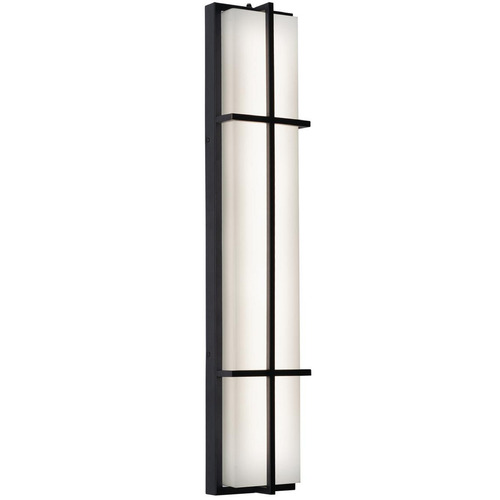 Afx Lighting August Black LED Outdoor Wall Light